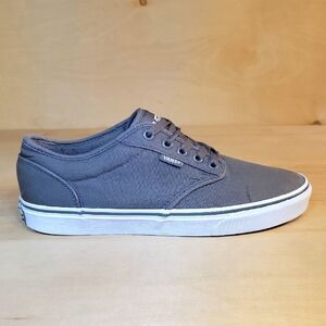 Vans Atwood Mens Pewter White Shoes
